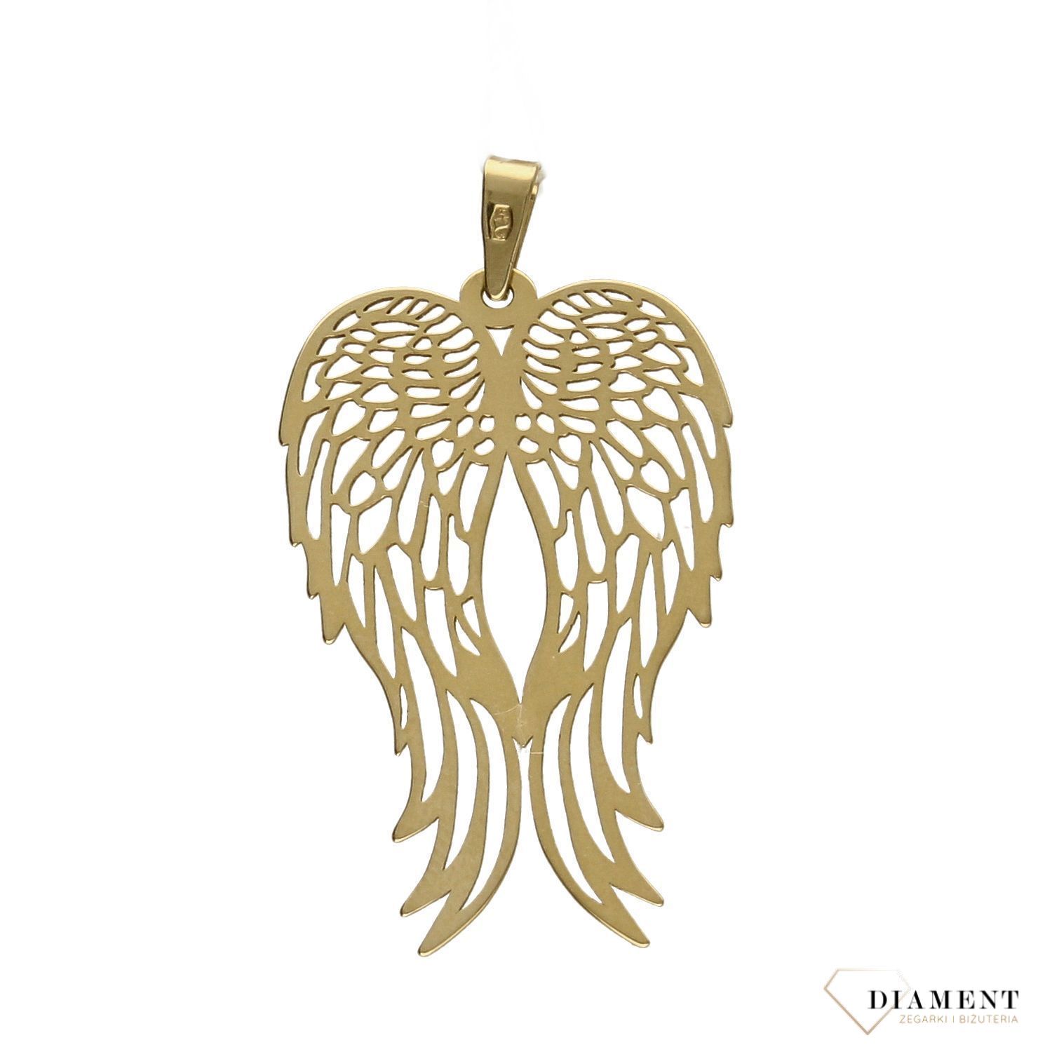 Złota zawieszka 585 skrzydła ZA 4629A.jpg